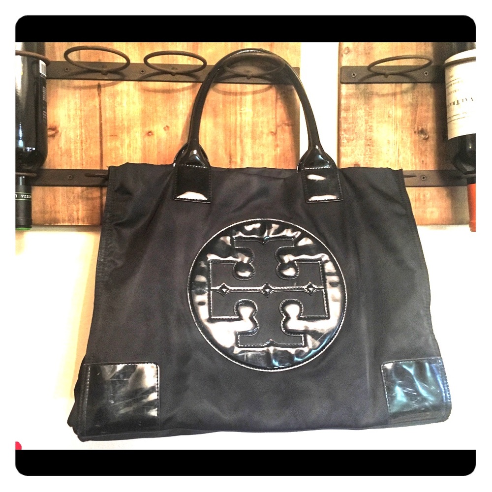 Tory Burch Ella Patent Tote (Large)